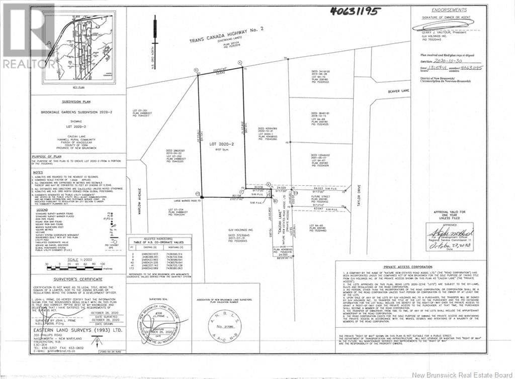 LOT 2020-2 CALEAH LANE, New Brunswick — photo 2