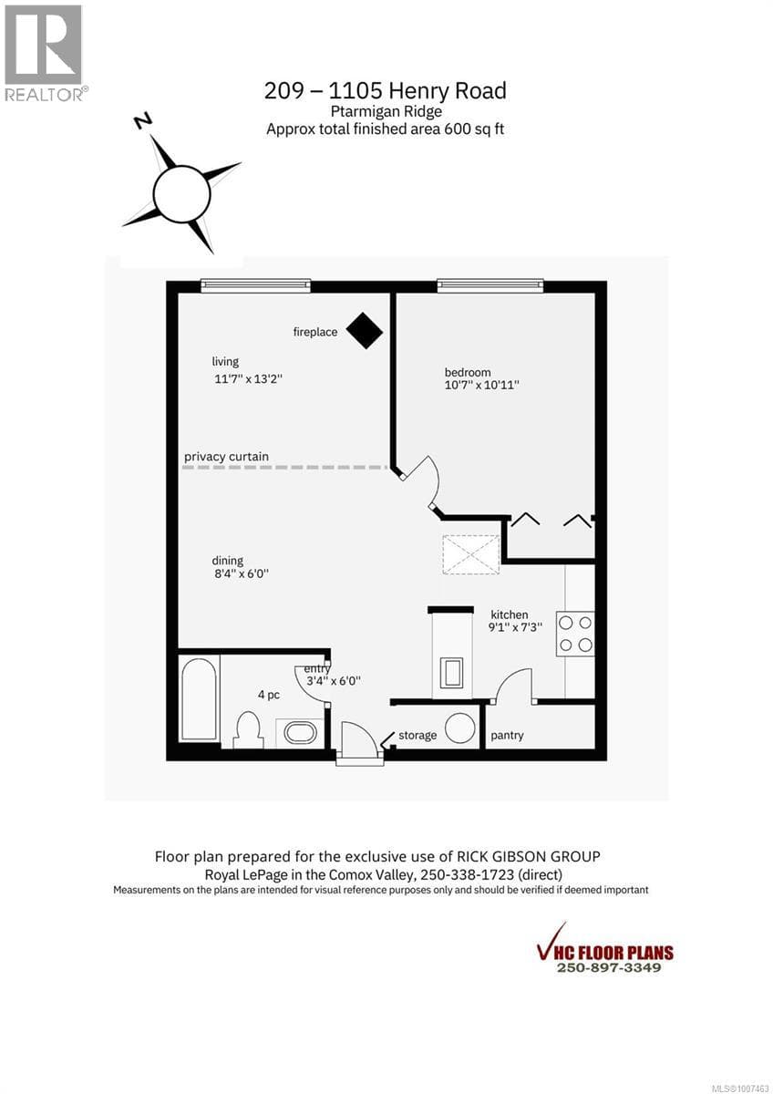 209 1105 Henry Rd in 