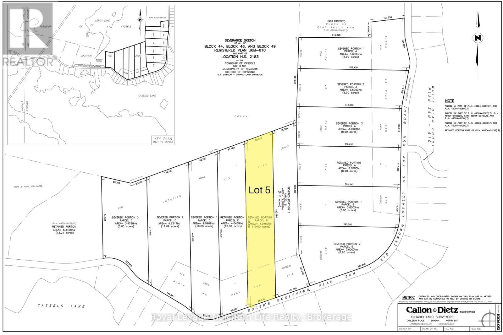 LOT 5 FOX RUN DRIVE in 