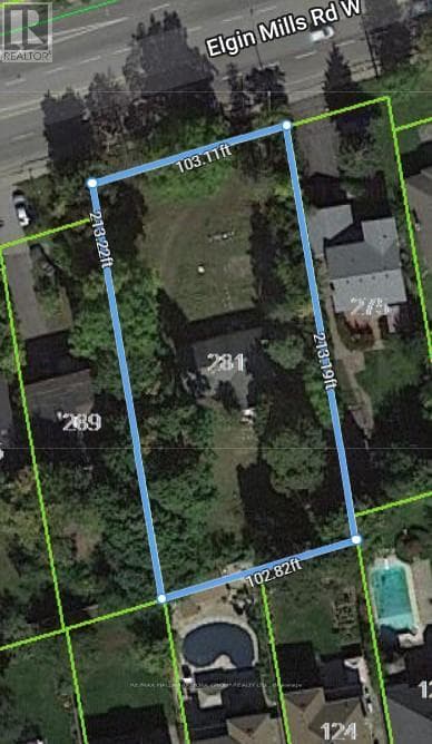 281 ELGIN MILLS ROAD WEST in Richmond Hill North West