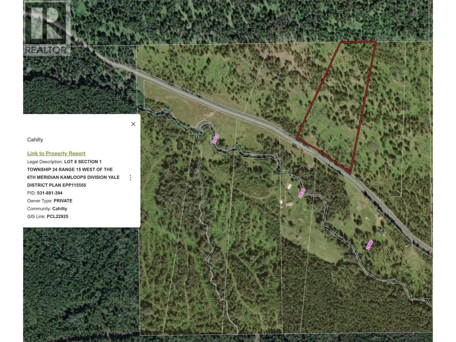 Lot 6 Fadear Creek Road in 
