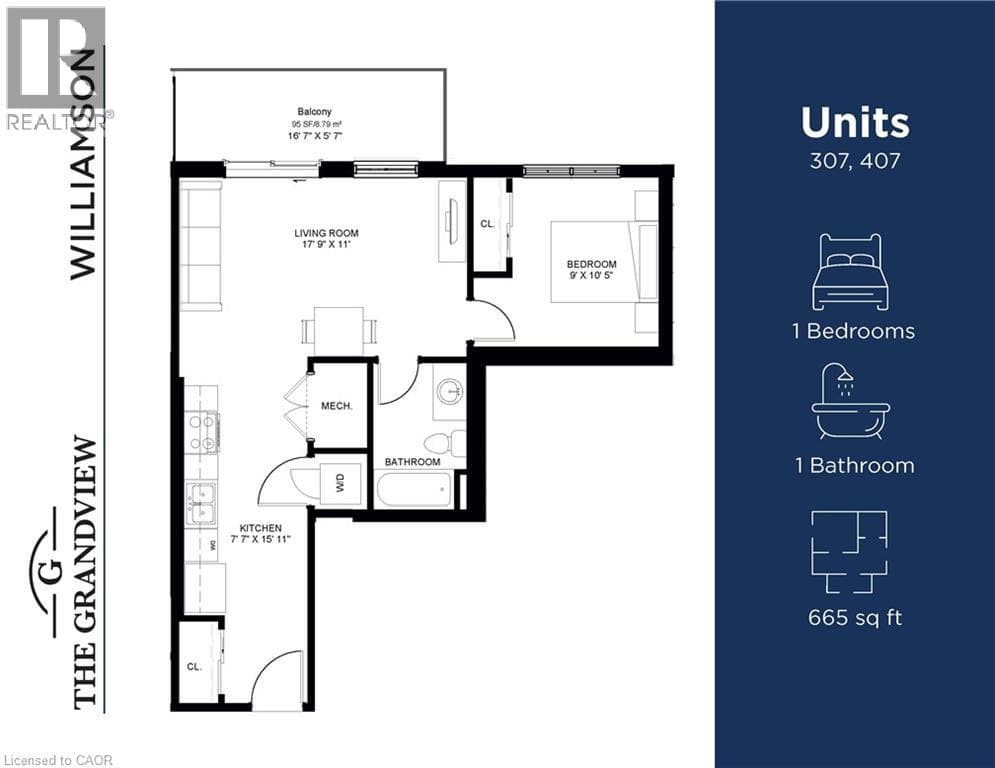 80 CAITHNESS Street W Unit# 407, Cornerstone — photo 3