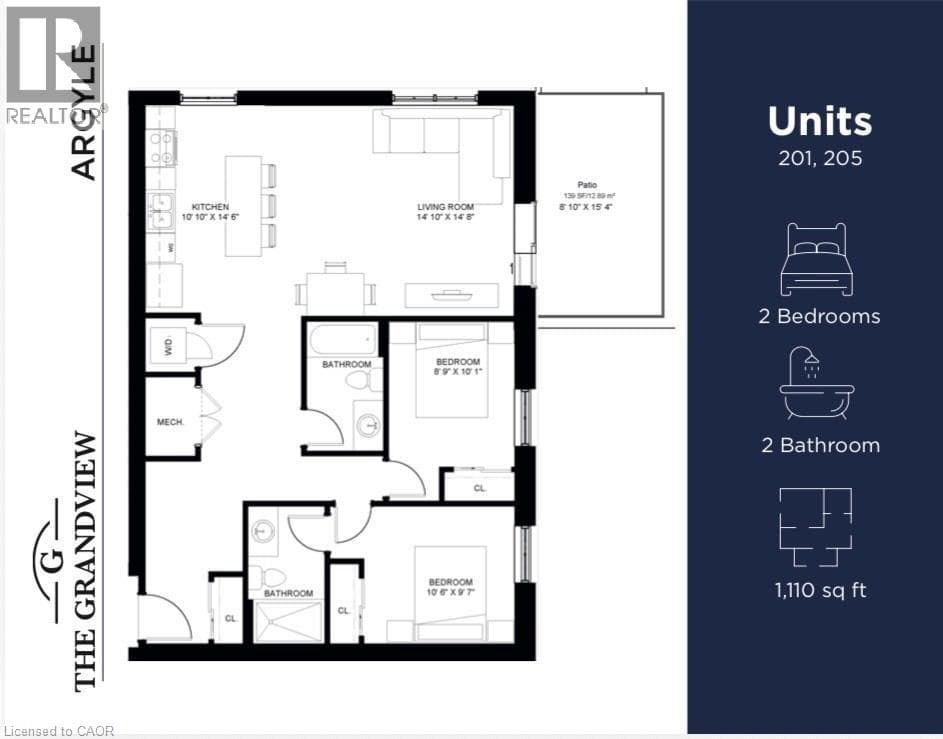 80 CAITHNESS Street W Unit# 103, Cornerstone — photo 3