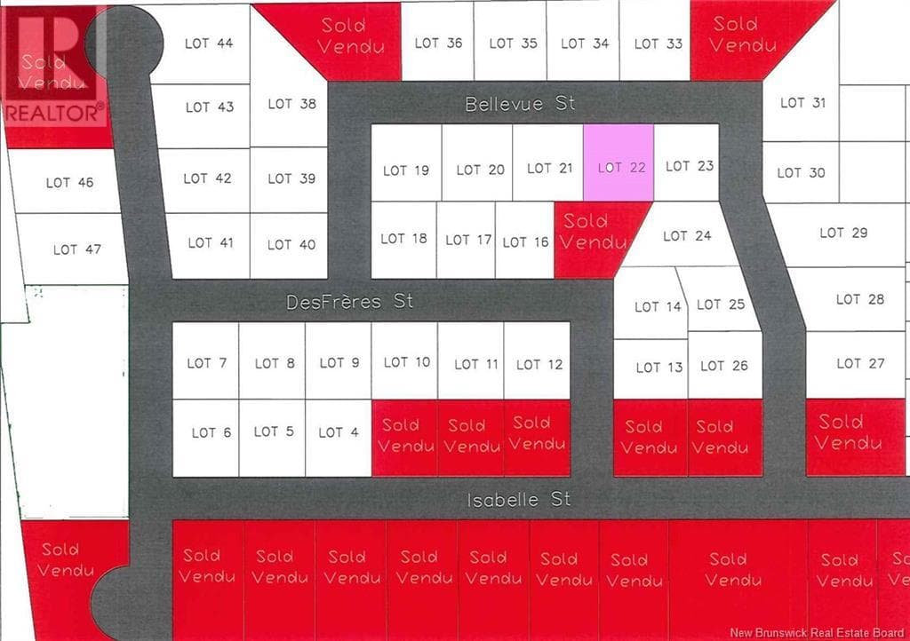 Lot 22 Bellevue Street in