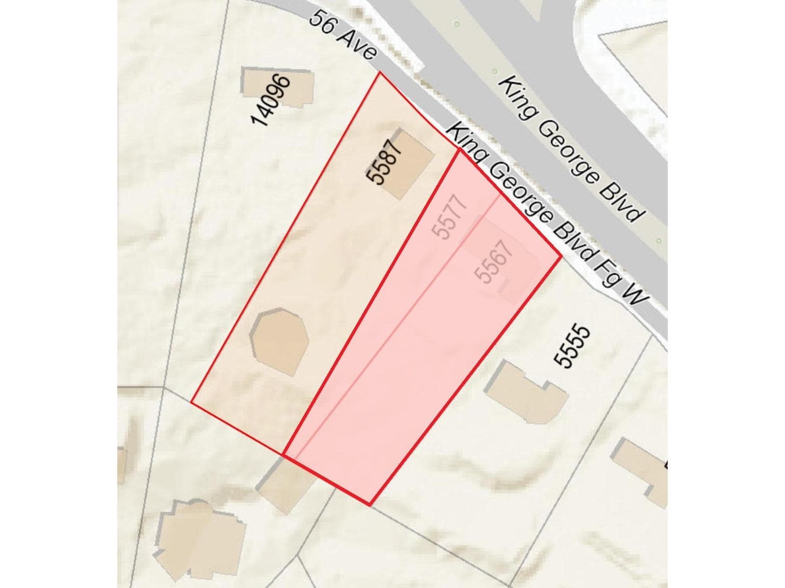5567- 5577 KING GEORGE BOULEVARD in Surrey
