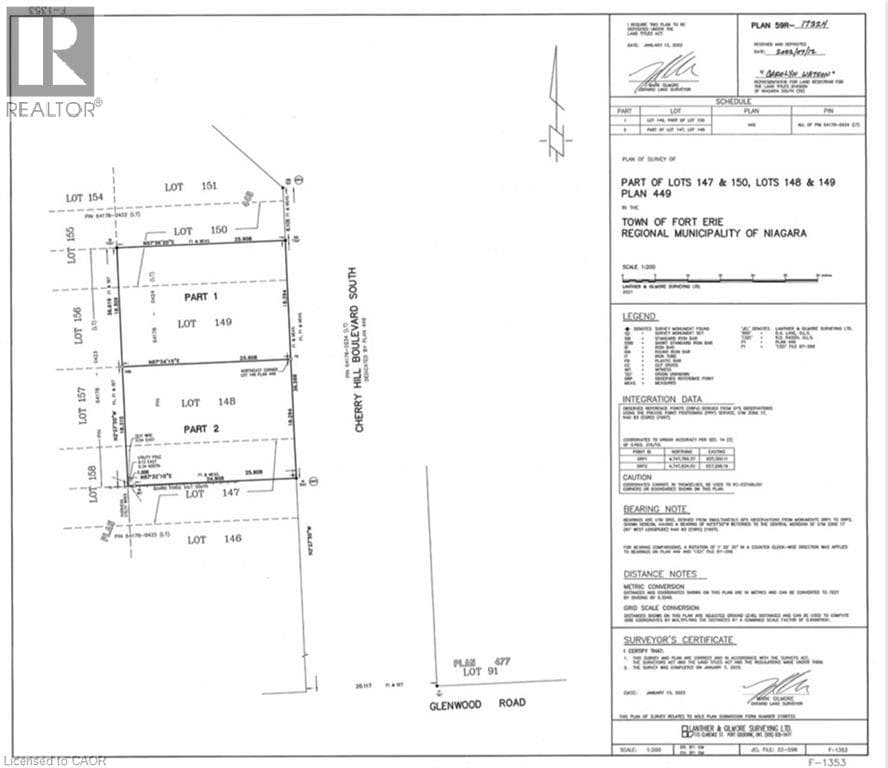 313 CHERRYHILL Boulevard S Unit# Lot 1 in