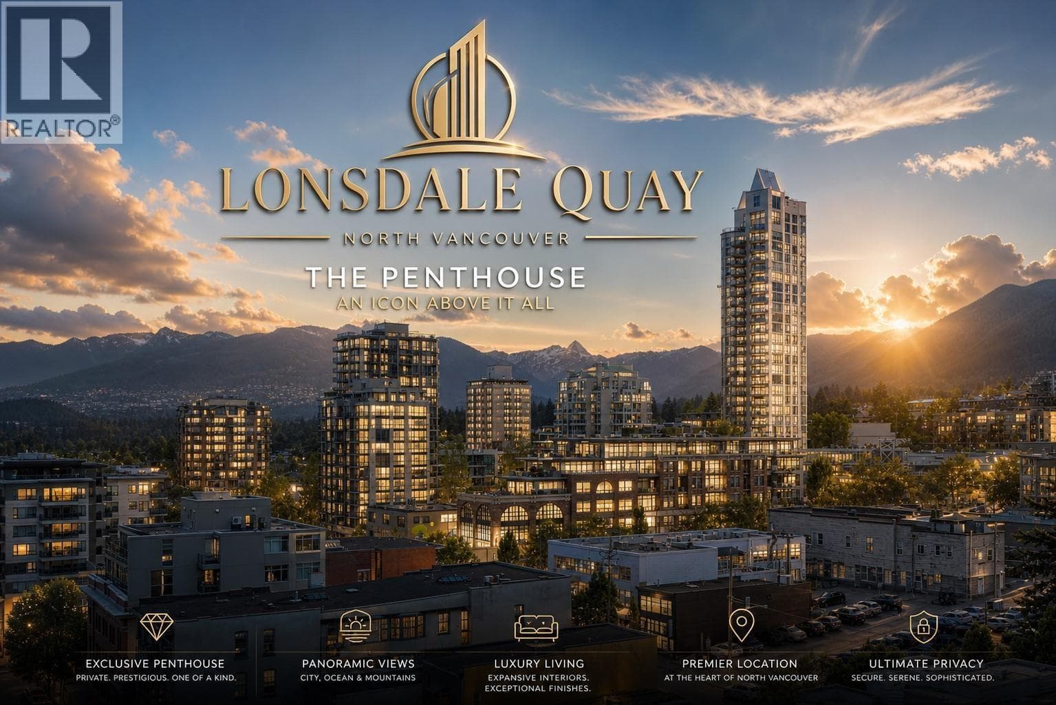 PH1 168 E ESPLANADE in Lower Lonsdale